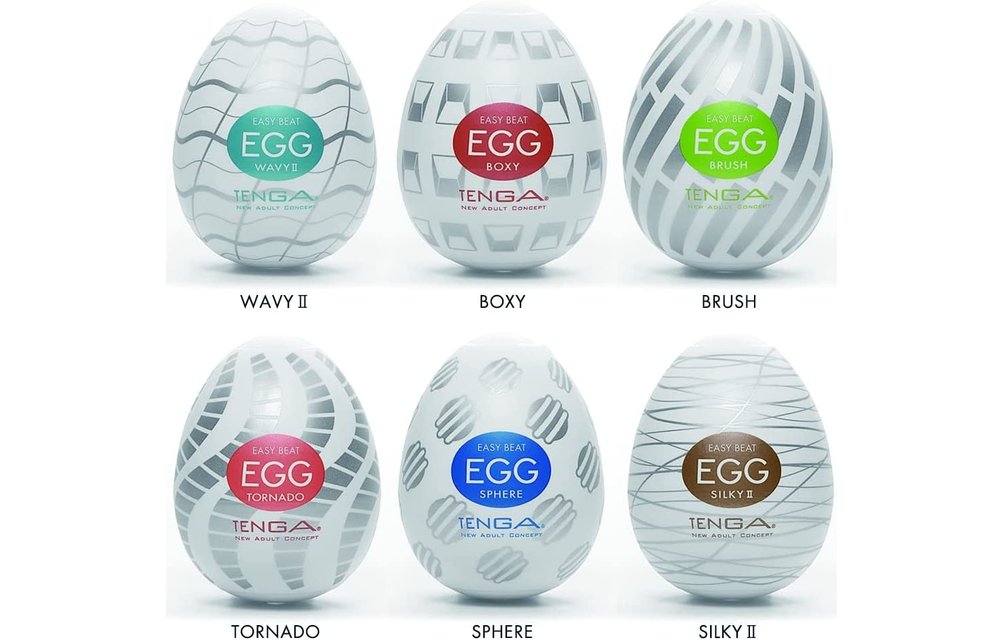 Adult Sex Toys - Easy Beat Tenga Egg Male Masturbator - BOXY