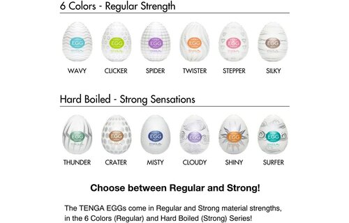Adult Sex Toys - Easy Beat Tenga Egg Male Masturbator - THUNDER