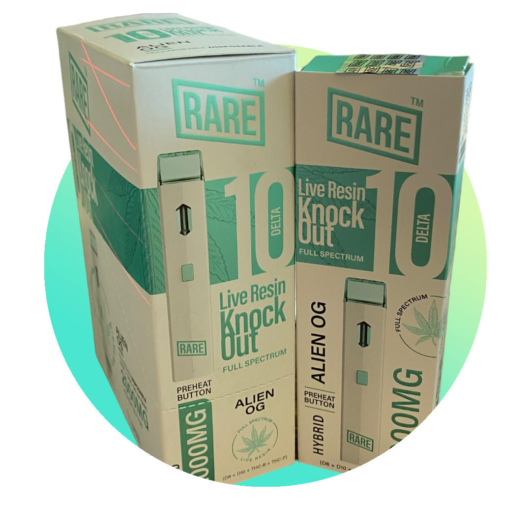 Rare - Disposable Vape Delta 10 Knock Out 2000mg