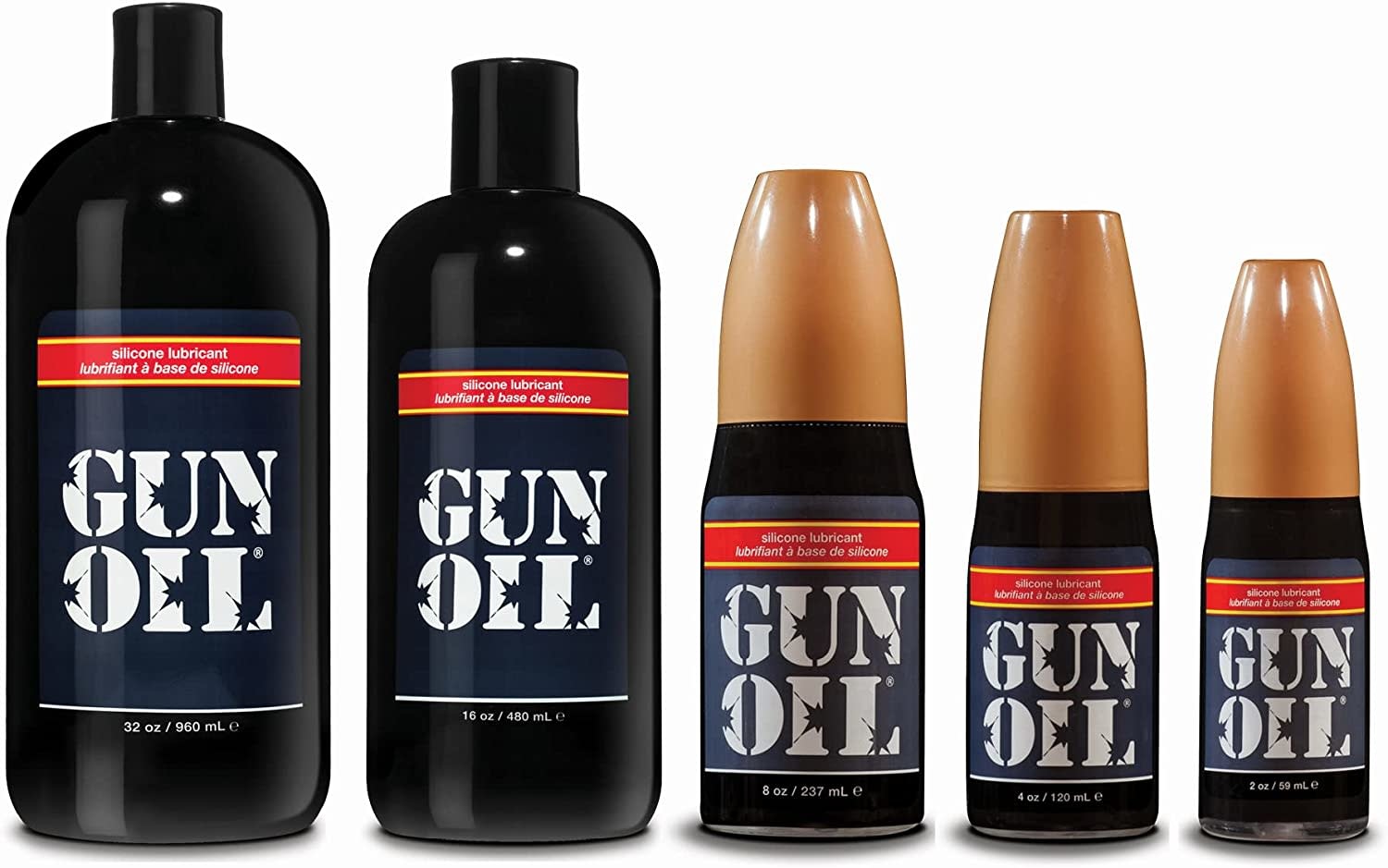 Sexual Lubricant - GUN OIL® Premium Silicone-Based Lubricant 8oz/237ml