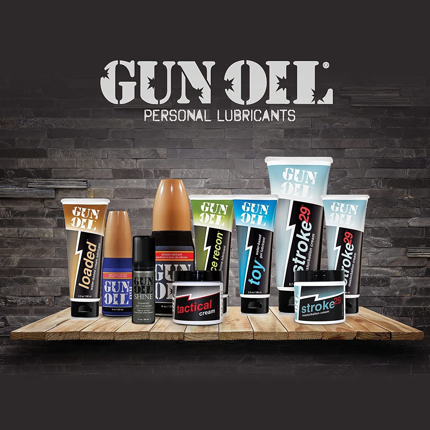 Sexual Lubricant - GUN OIL® Premium Silicone-Based Lubricant 8oz/237ml
