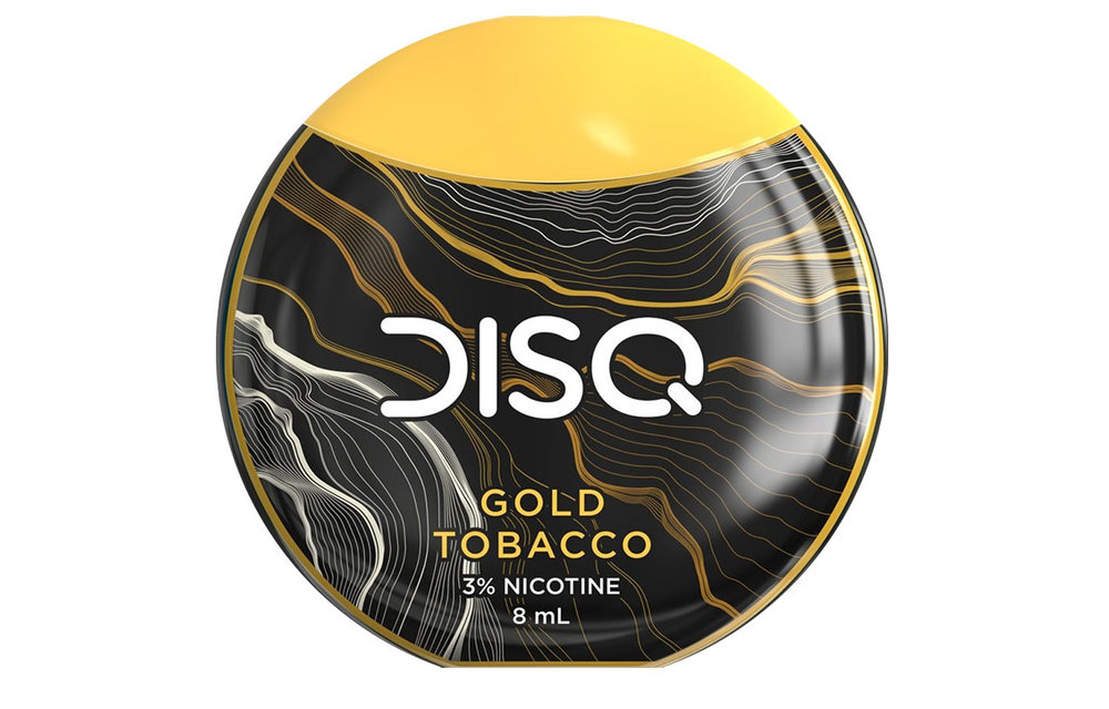 DISQ - Disposable Vape Rechargable 3500 Gold Tobacco