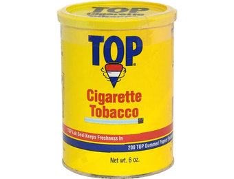 TOP - Cigarette Tobacco Can 6oz
