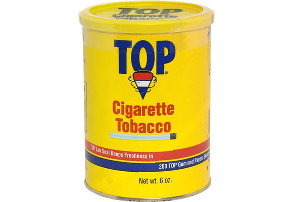 TOP - Cigarette Tobacco Can 6oz