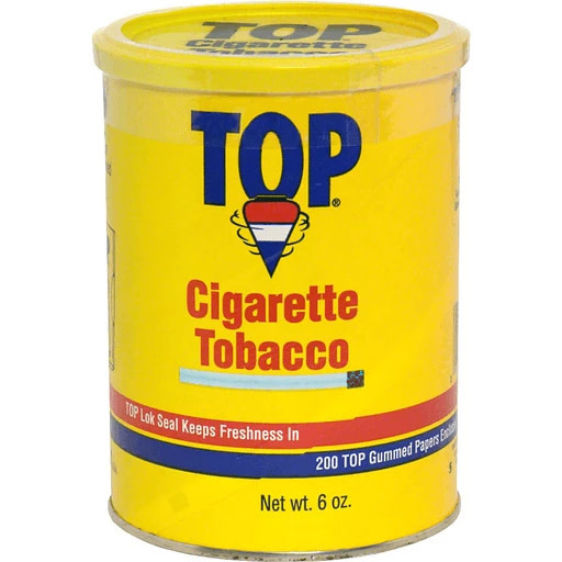 TOP - Cigarette Tobacco Can 6oz