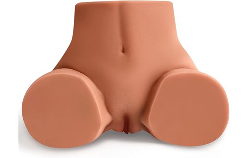 Adult Sex Toy - Realistic  Pocket Pussy Ass Male Masturbator WHEAT