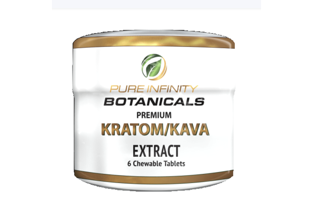 Pure Infinity Botanicals - Kratom Kava Extracts Tablets 6ct