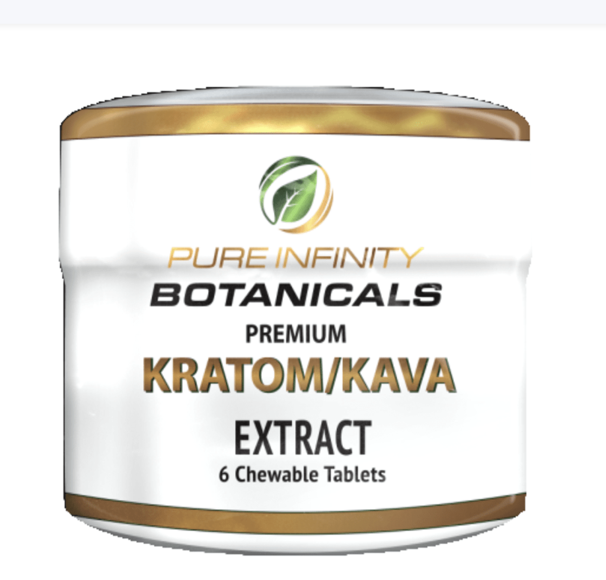 Pure Infinity Botanicals - Kratom Kava Extracts Tablets 6ct