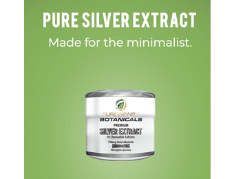 Pure Infinity Botanicals - Kratom Extracts Tablets SILVER 10ct