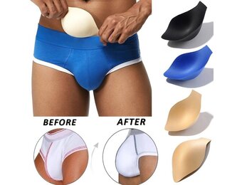 Men Bulge Enhancing Underwear Cup Sponge Pad