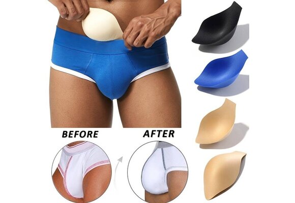 Men Bulge Enhancing Underwear Cup Sponge Pad