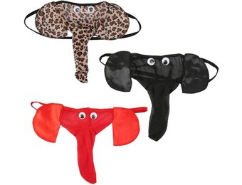 Men's Elephant Nose Shaped G-Strings & Thongs