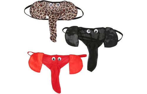 Men's Elephant Nose Shaped G-Strings & Thongs