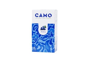 Afghan Hemp - Natural Leaf Wraps CAMO 5ct Blueberry