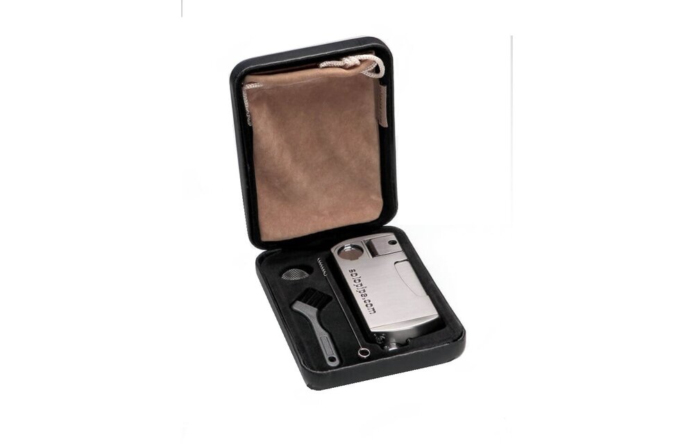 Solopipe - Pipe Lighter Set 3" Chrome