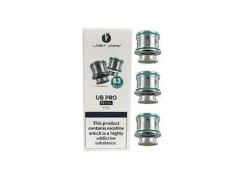 Lost Vape - UB Pro P1 Coil .15 Mesh Coil 3 pcs