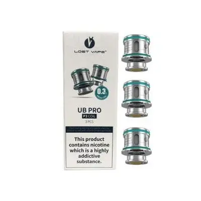Lost Vape - UB Pro P1 Coil .15 Mesh Coil 3 pcs