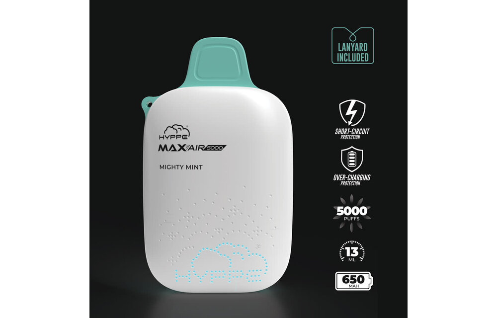 Hyppe - Disposable Vape MAX AIR 5000 Puffs