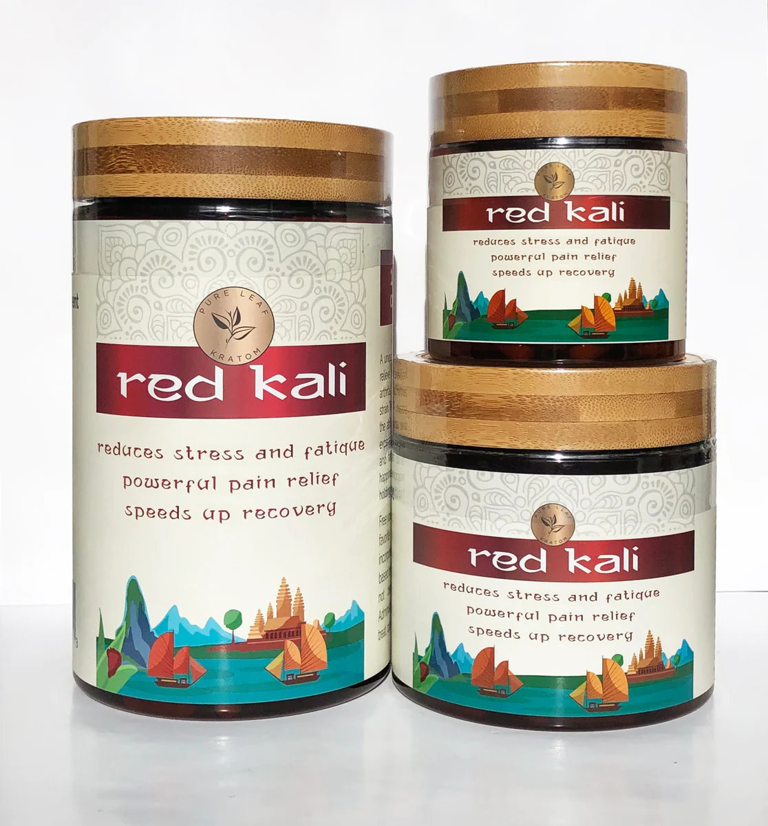 Pure Leaf - Kratom Capsule Red Kali 500ct