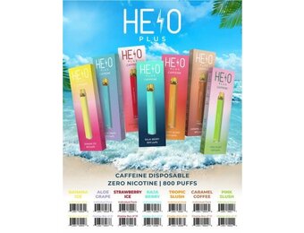 Helo Plus -  Disposable Caffeine Vape 800 Puffs