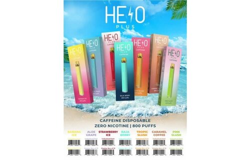 Helo Plus -  Disposable Caffeine Vape 800 Puffs