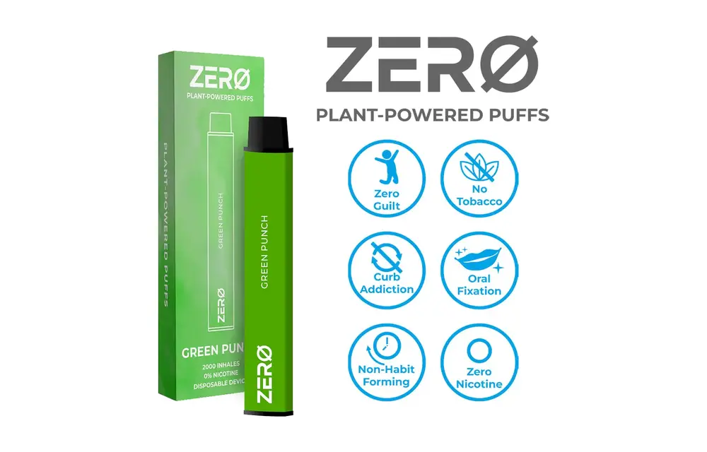 Zero - Disposable Vape Pen No Nicotine 2000