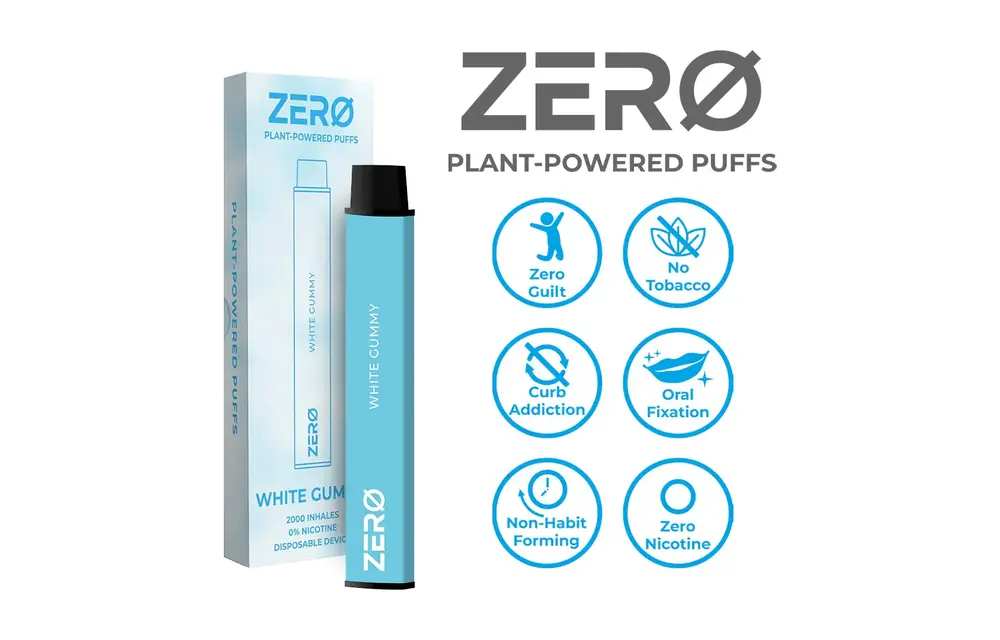 Zero - Disposable Vape Pen No Nicotine 2000