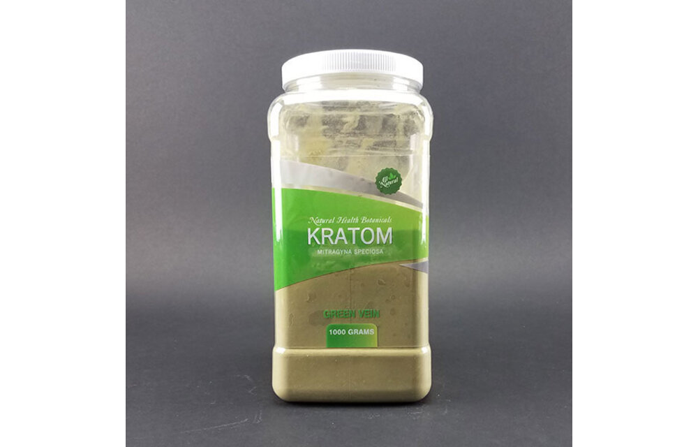 Natural Health Botanicals - Kratom Green Malay Powder 1000g