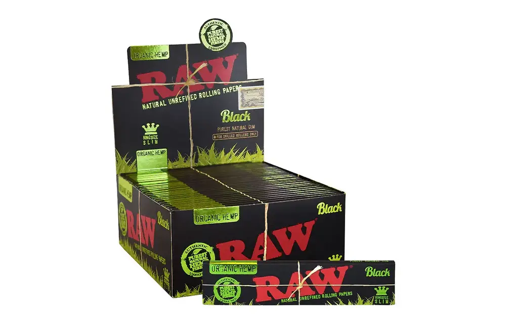 Raw - Rolling Papers Organic Black King Size