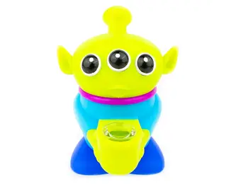 3 Eye Alien Silicone Hand Pipe
