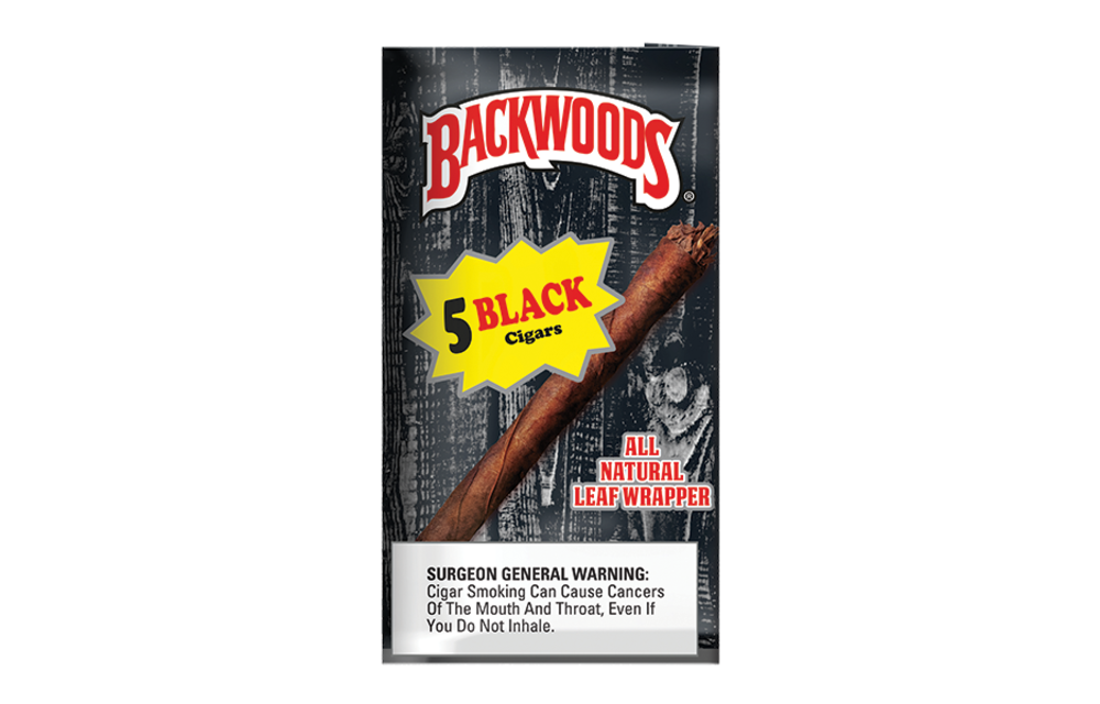 Backwoods - Blunt Wraps Black 5pk.