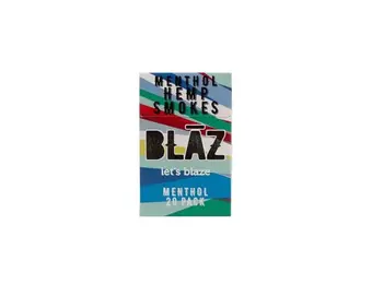 BLAZ - Natural Hemp Cigarettes 10 Pk Menthol