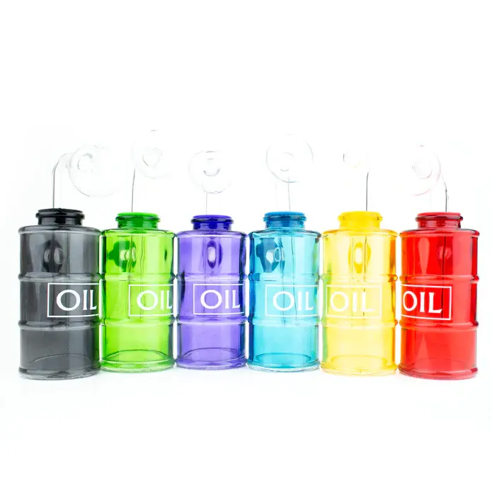 TGR -  Water Pipe Oil Burner Bubbler Oil Barrel