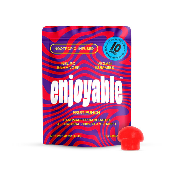 Enjoyable - Mushroom Gummies Neuro Enhancer