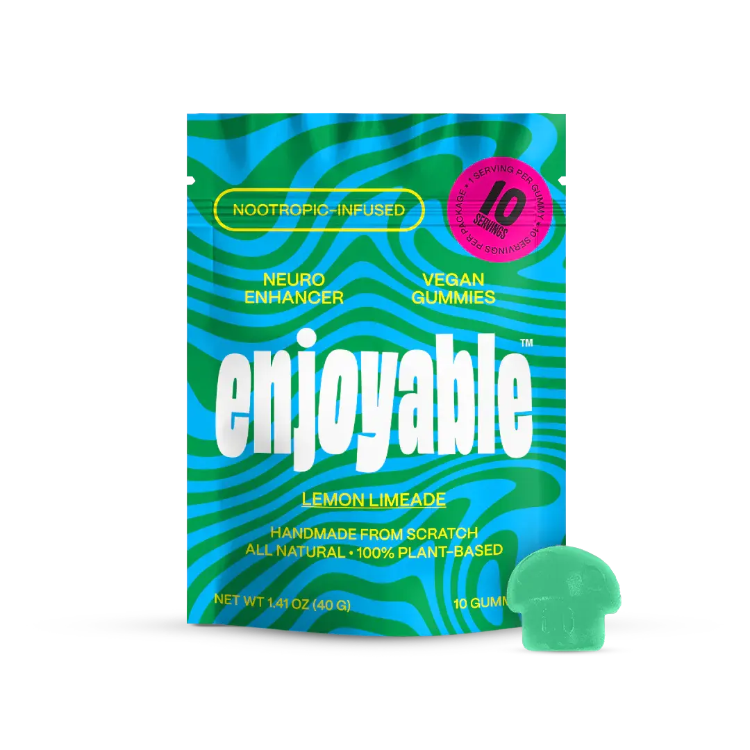 Enjoyable - Mushroom Gummies Neuro Enhancer