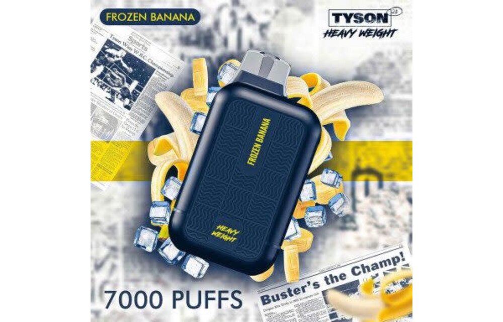 Tyson 2.0 - Disposable Vape Heavy Weight 7000 Puffs