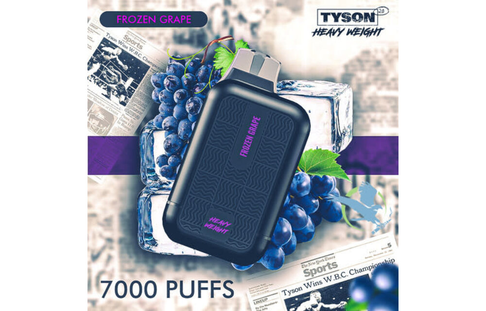 Tyson 2.0 - Disposable Vape Heavy Weight 7000 Puffs