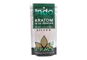 OPMS - Kratom Powder Silver Indo 16oz