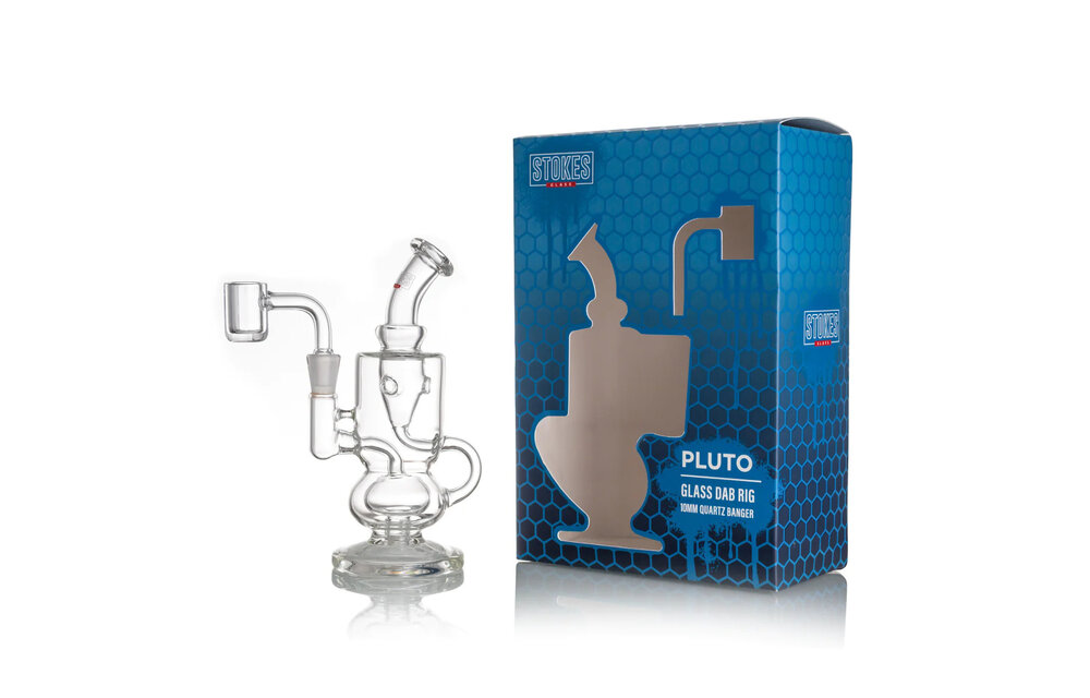 Stokes - Glass Dab Rig PLUTO