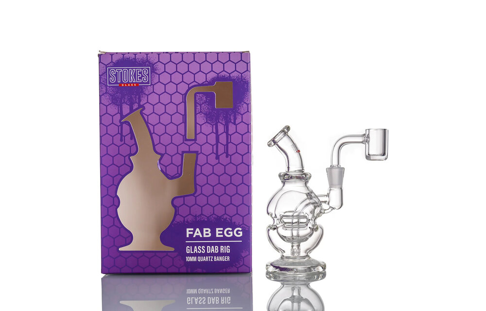 Stokes - Glass Dab Rig FAB EGG