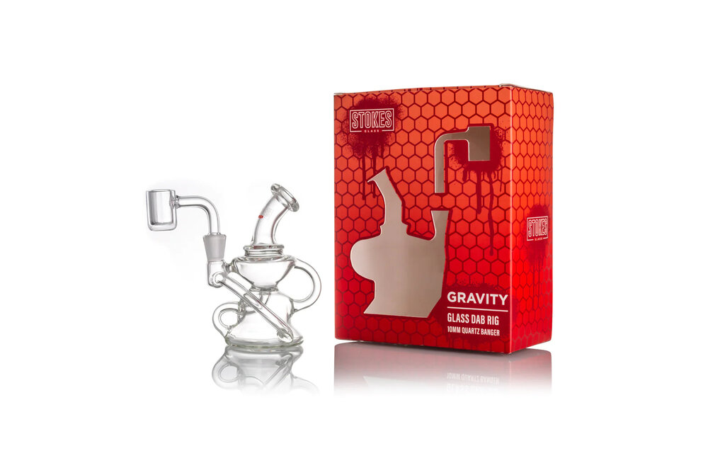 Stokes - Glass Dab Rig GRAVITY