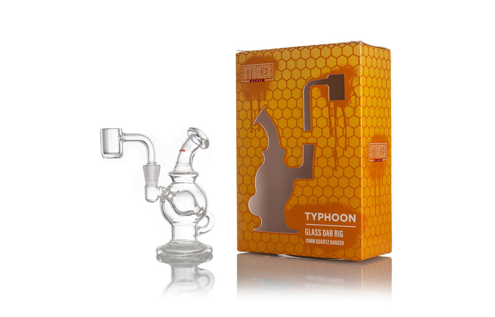 Stokes - Glass Dab Rig TYPHOON