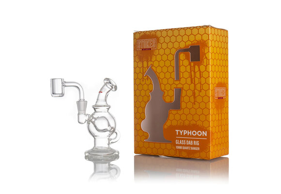 Stokes - Glass Dab Rig Typhoon