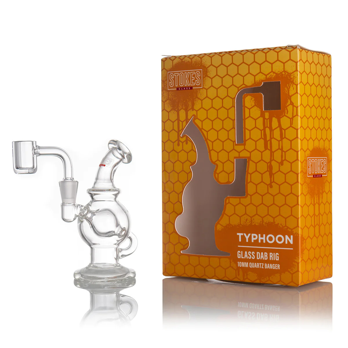 Stokes - Glass Dab Rig Typhoon