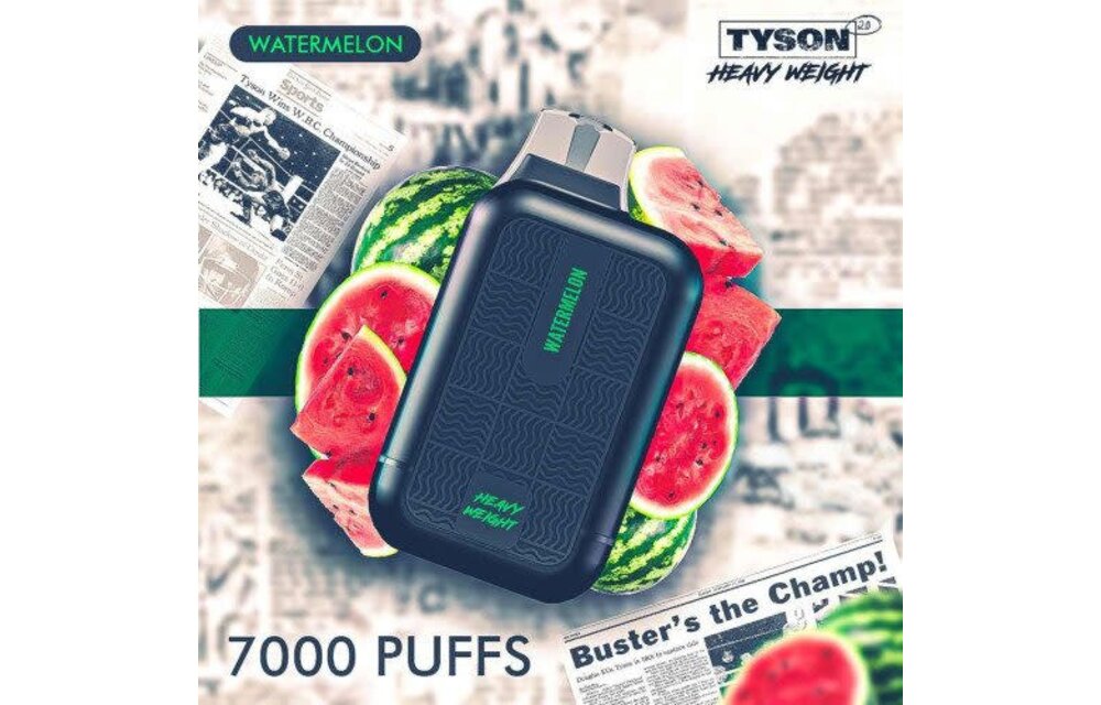 Tyson 2.0 - Disposable Vape Heavy Weight 7000 Puffs