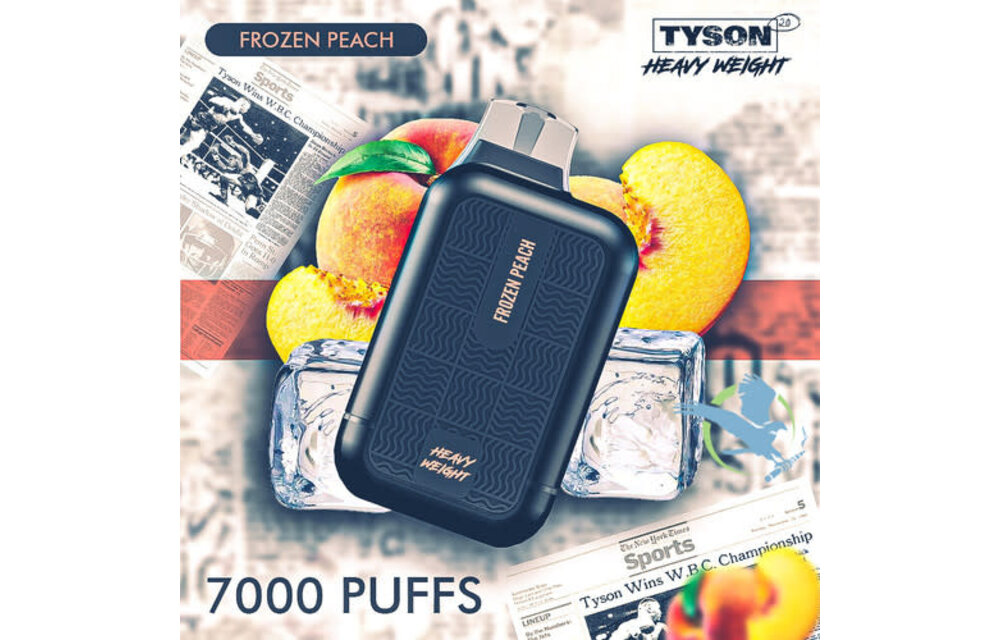 Tyson 2.0 - Disposable Vape Heavy Weight 7000 Puffs