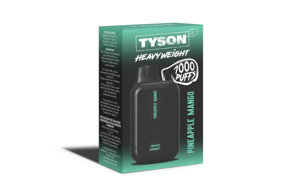 Tyson 2.0 - Disposable Vape Heavy Weight 7000 Puffs