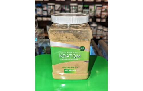 Natural Health Botanicals - Kratom Green Malay Powder 500g