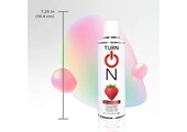 Adult Sex Toy - Turn On Strawberry Flavored Lube 8 Ounce Premium Personal Lubricant