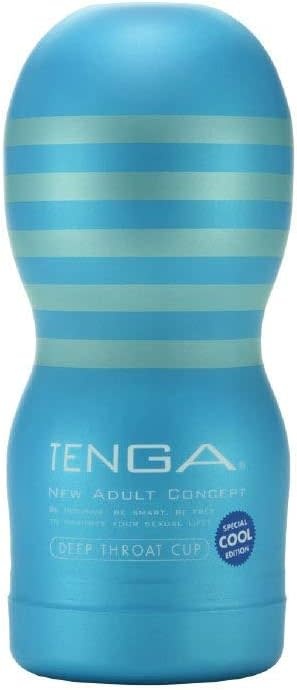 Adult Sex Toy - TENGA Cool Original Vacuum Cup, Blue